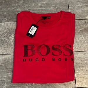 Hugo Boss Red Men's Shirt